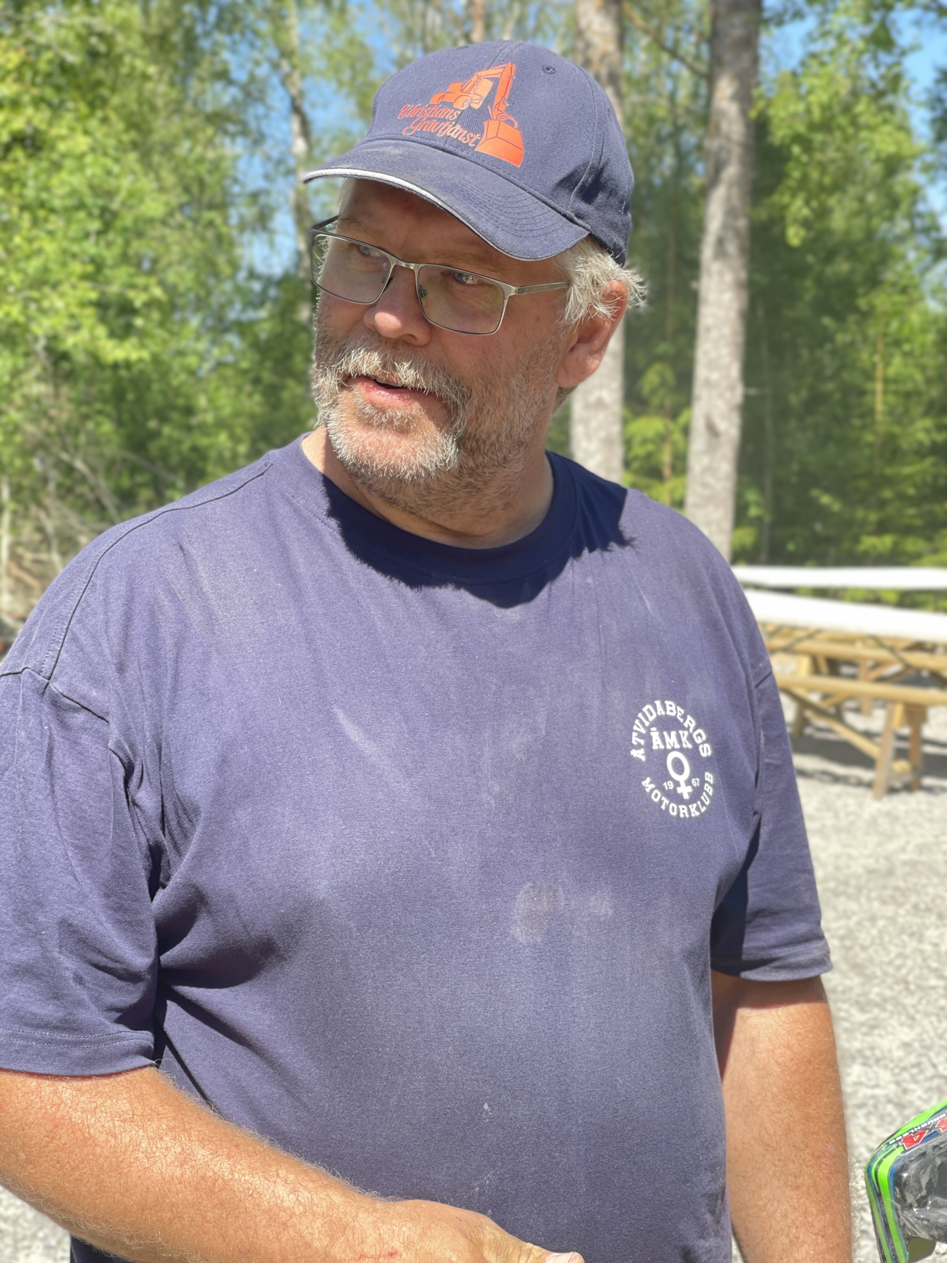 ÅMK-medlem vid banan