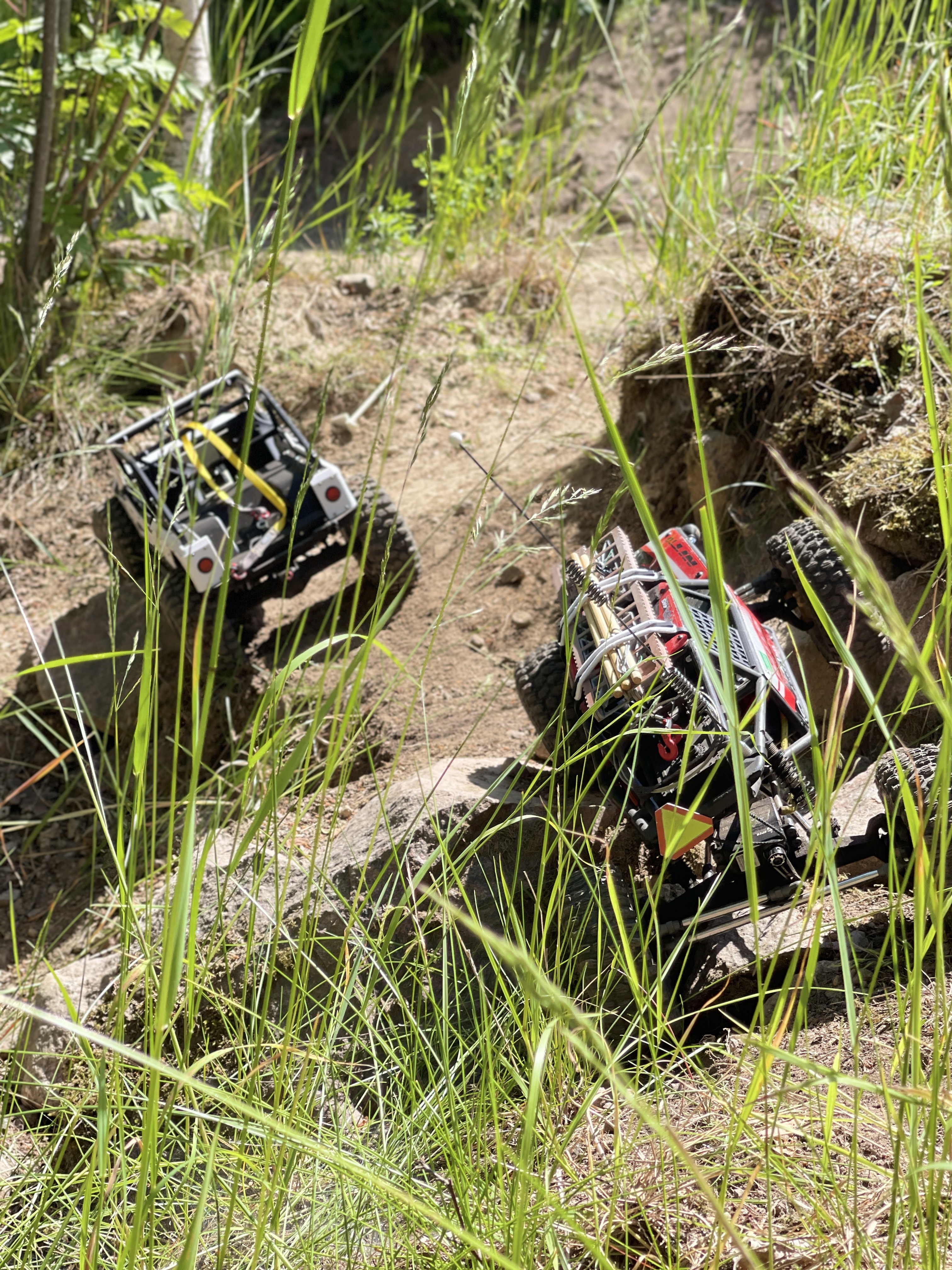 Crawlers i stenig terräng