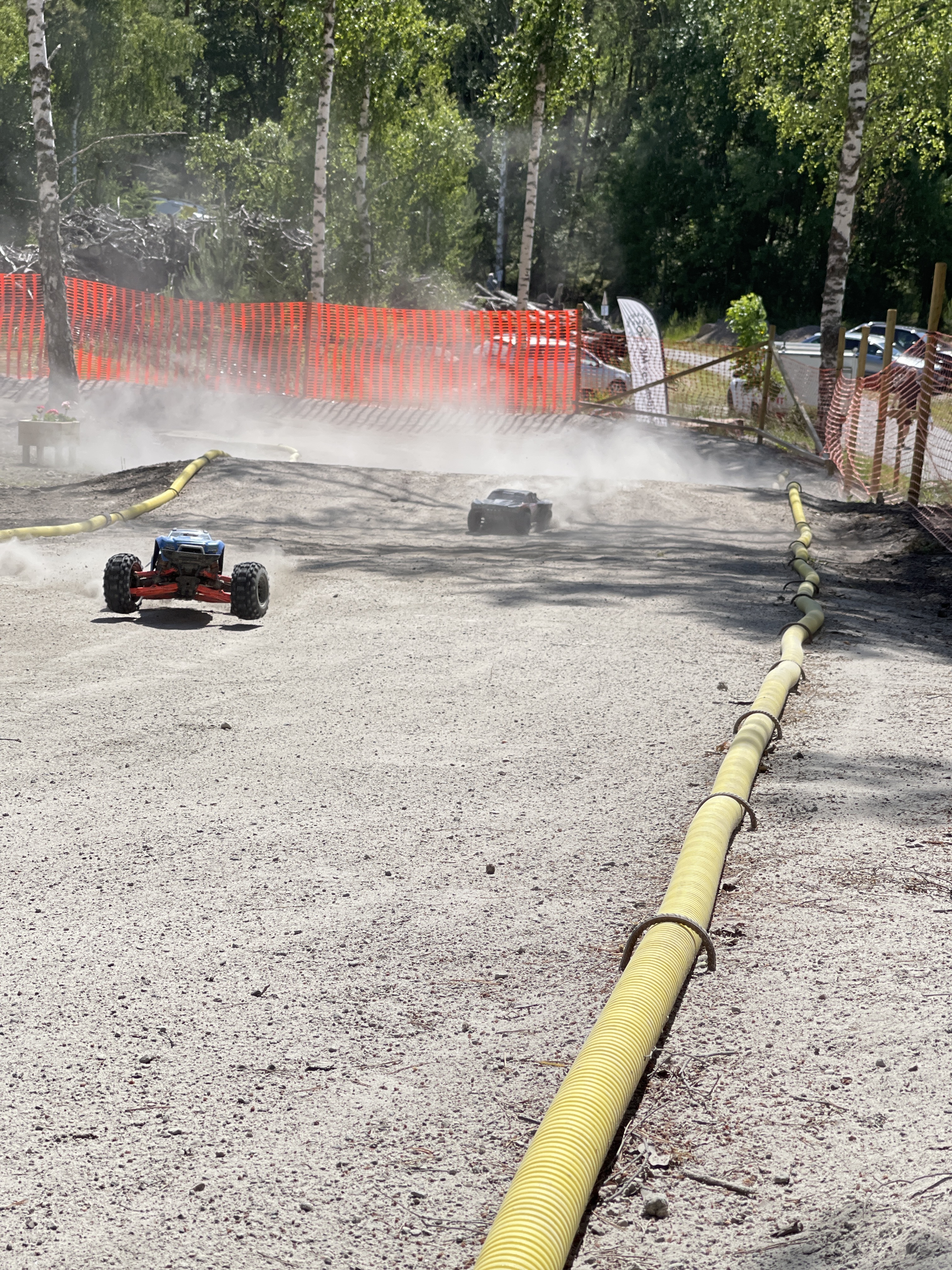 Racing under invigningen