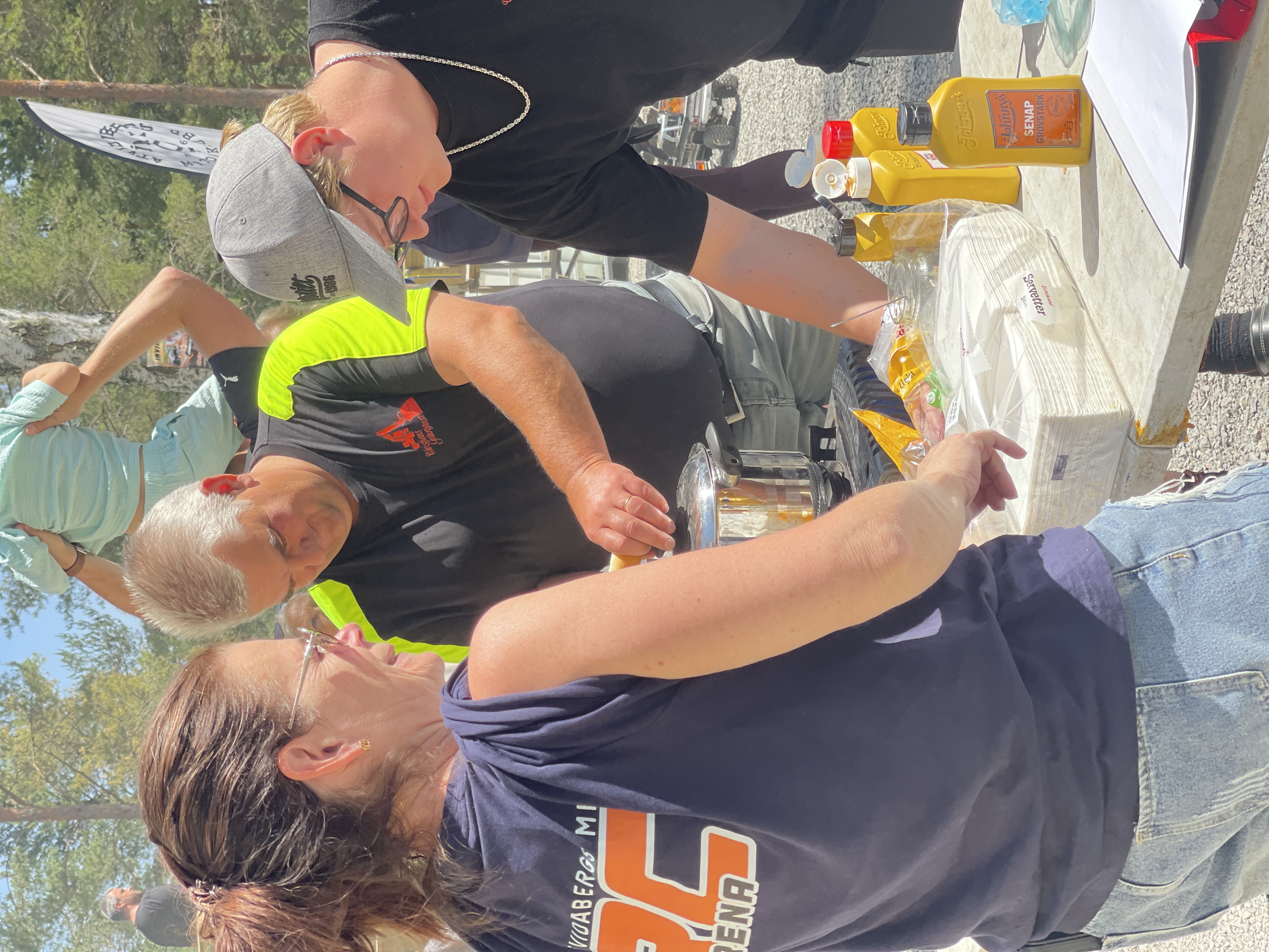 Gemenskap vid invigningen